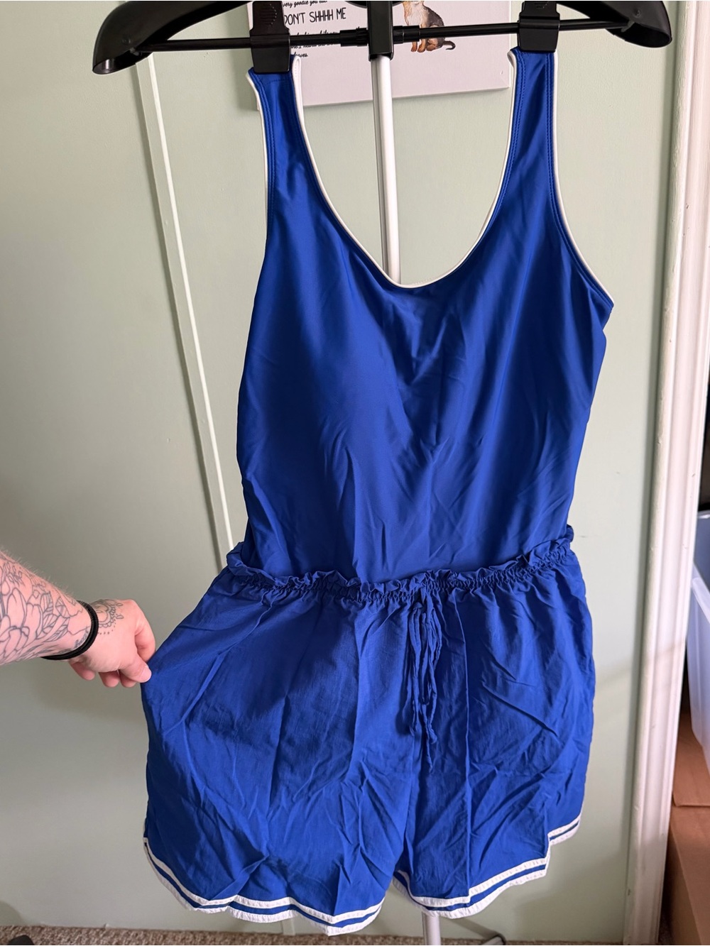 Swim365 Royal Blue One Piece Bathing Suit 14W